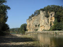 The river Dordogne at  Vitrac